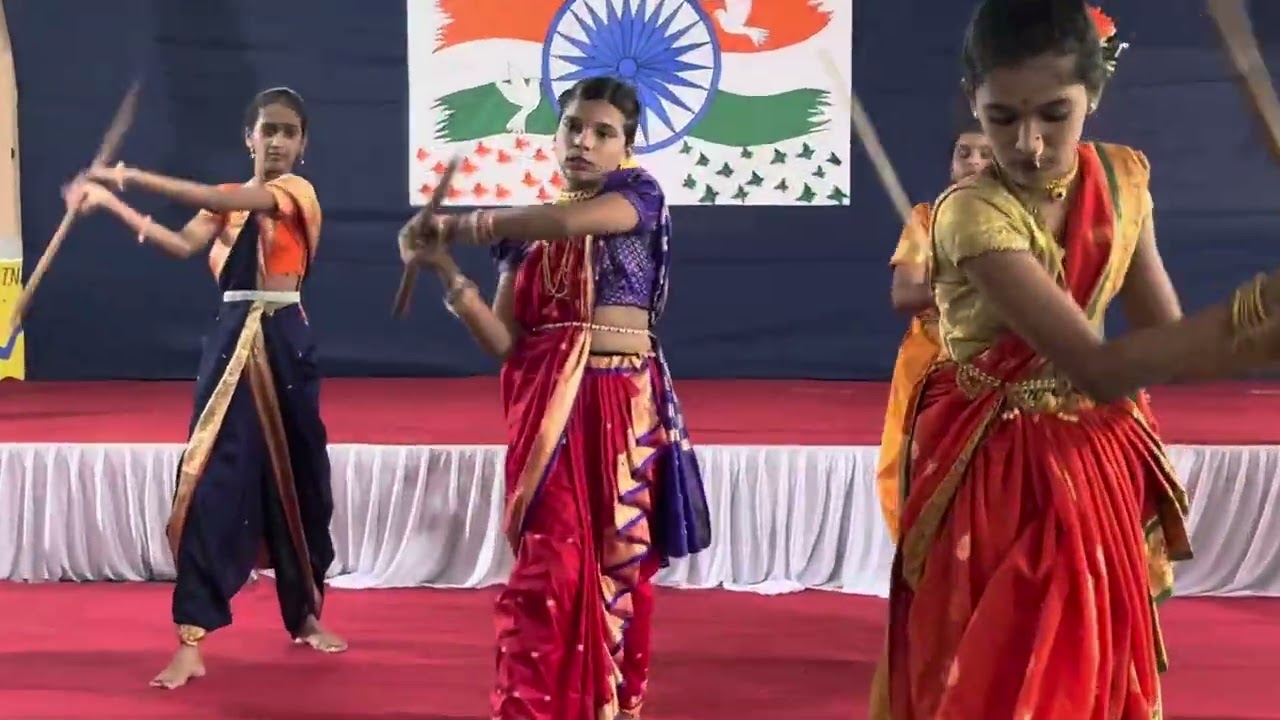 Lathi Kathi performance at SNG international school by Class 6 students
