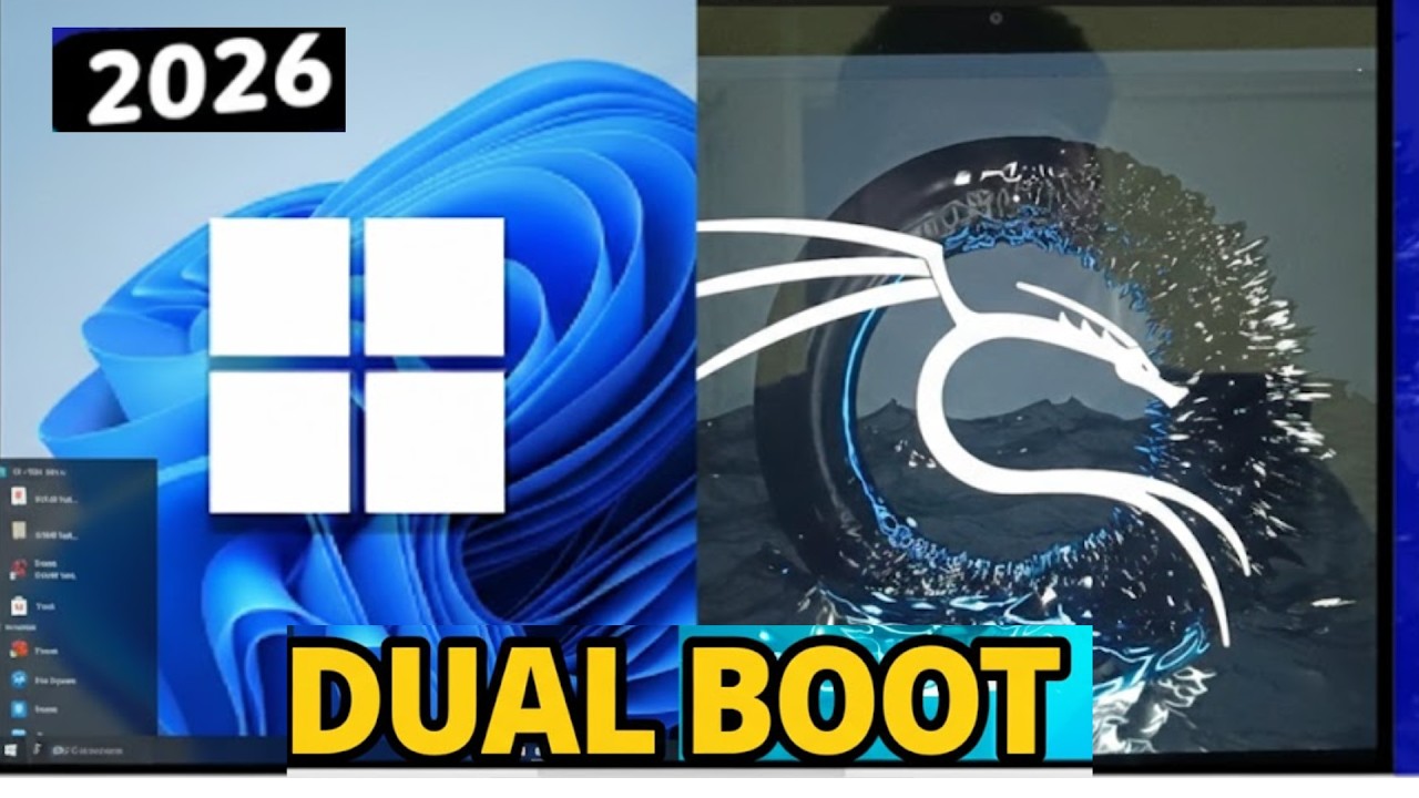 (2026 Fix ✅) How To Dual Boot Windows and Kali Linux