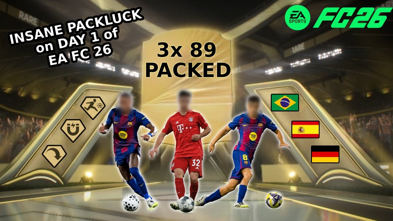 INSANE PACKLUCK On My FIRST Day Playing! Players Worth 600k+ Packed