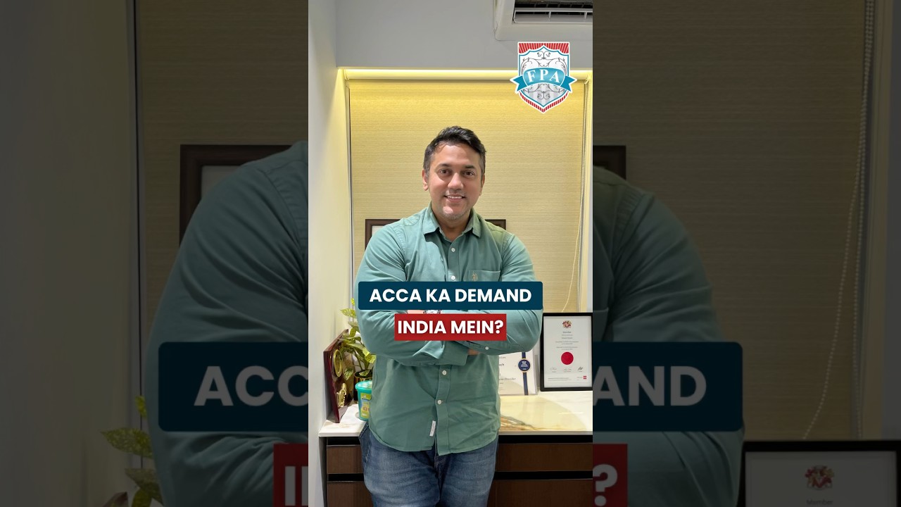 Is ACCA really in demand in India? | Is ACCA Worth in 2025 | Zaheer Sayed ACCA