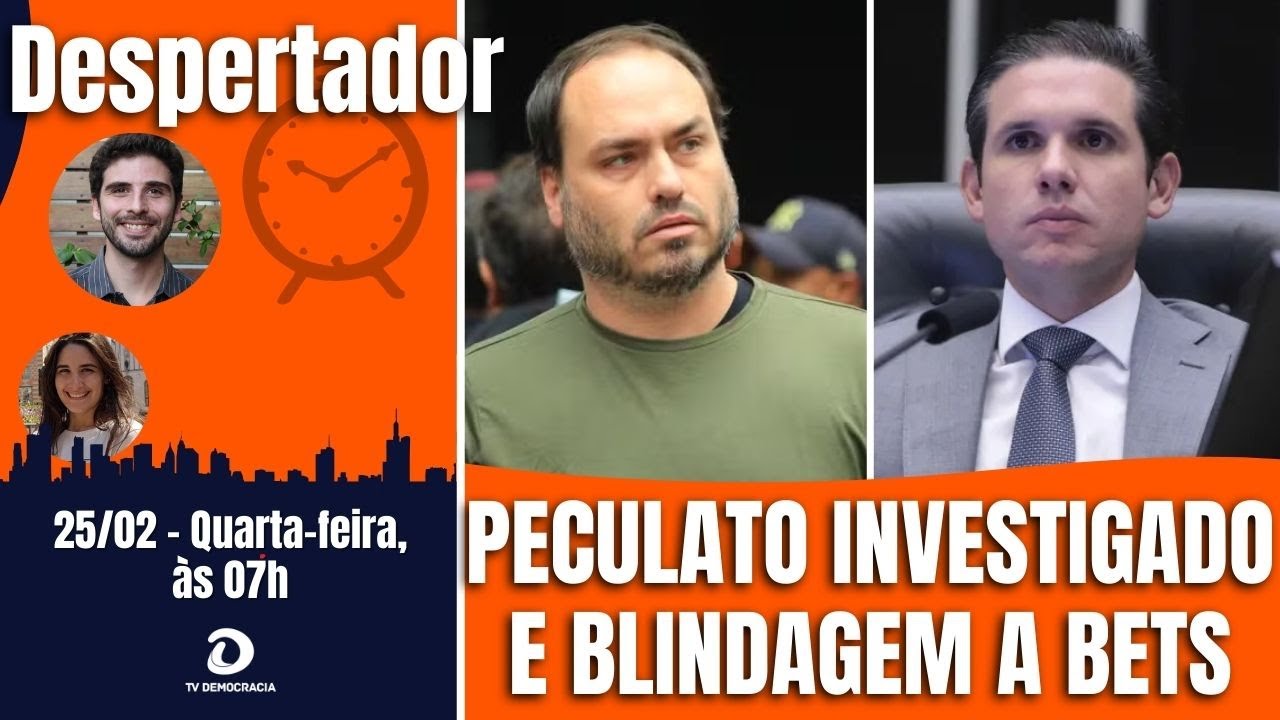 MPRJ reabre investigação contra Carlos Bolsonaro. Câmara blinda bets no PL Antifacção. E+