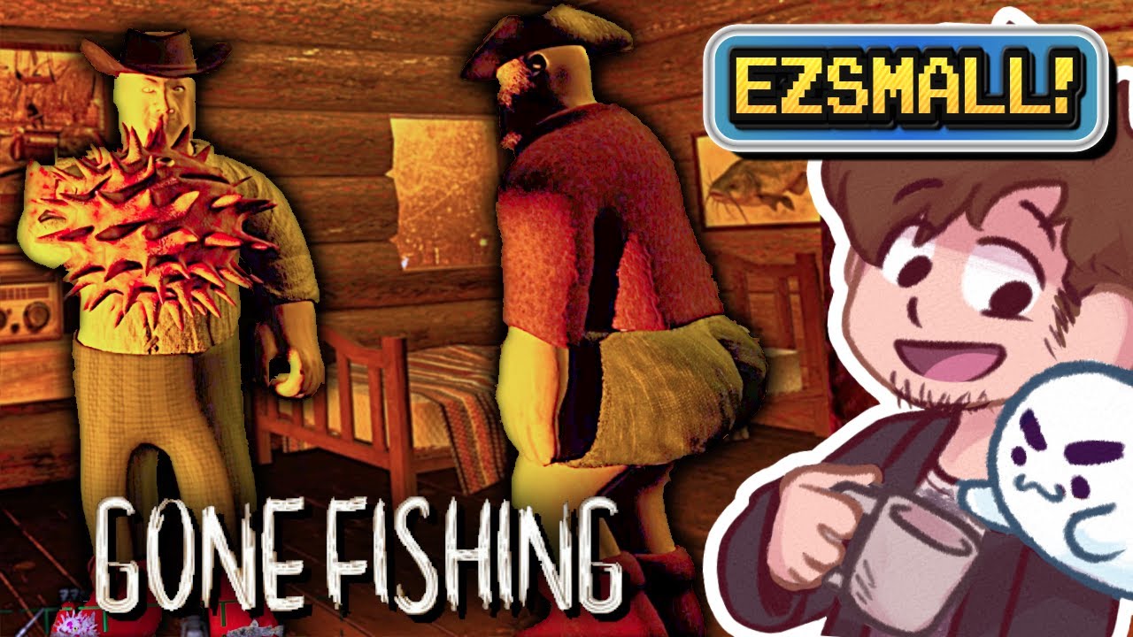 Hilarious Co-Op Horror Fishing Game! | GONE Fishing | Feat. EZSmall
