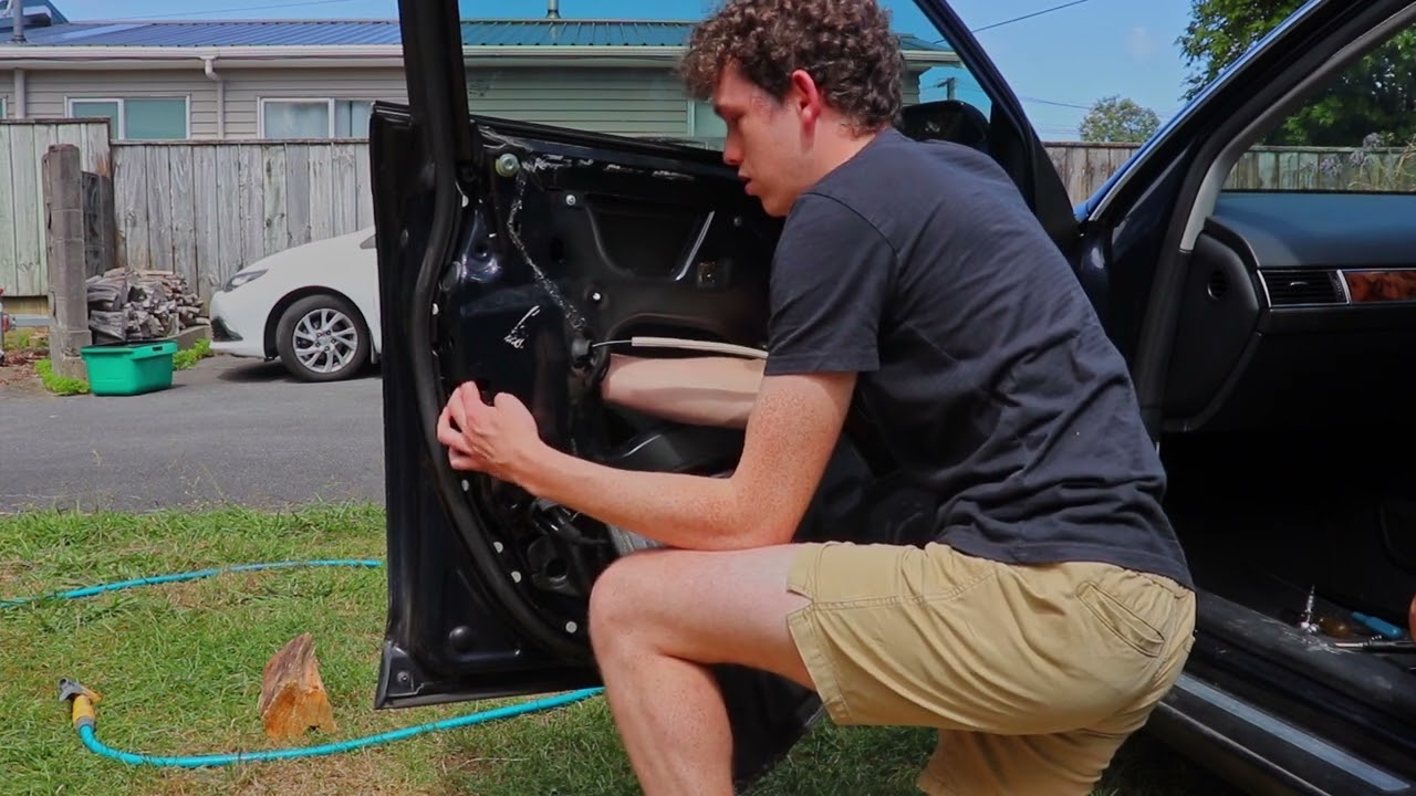 Audi A6 C6 Door Lock replacement - door not unlocking FIX