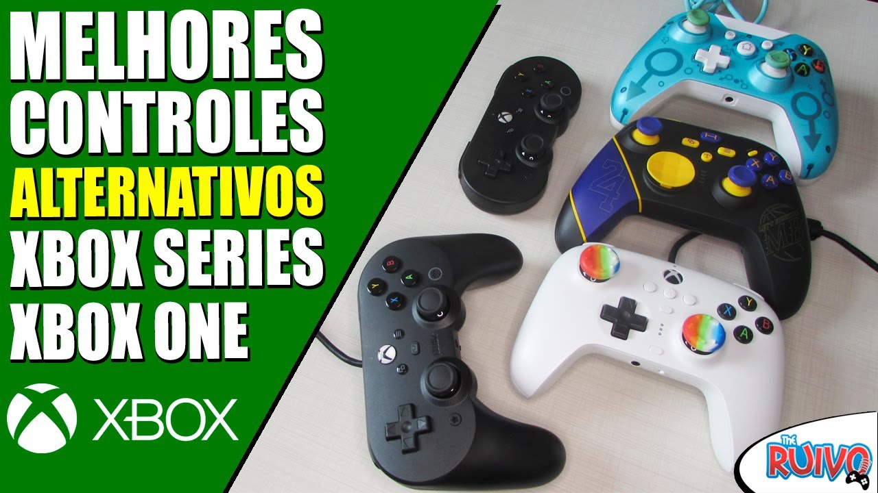 Os Melhores Controles ALTERNATIVOS para Xbox One e Xbox Series