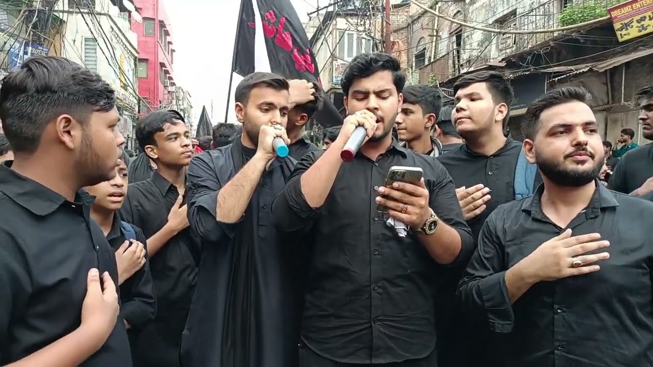 #2025 Nohay Khuwan Azeez Mehndi || Amma Fizza Btado Mujhko || Black Tazia Julus 