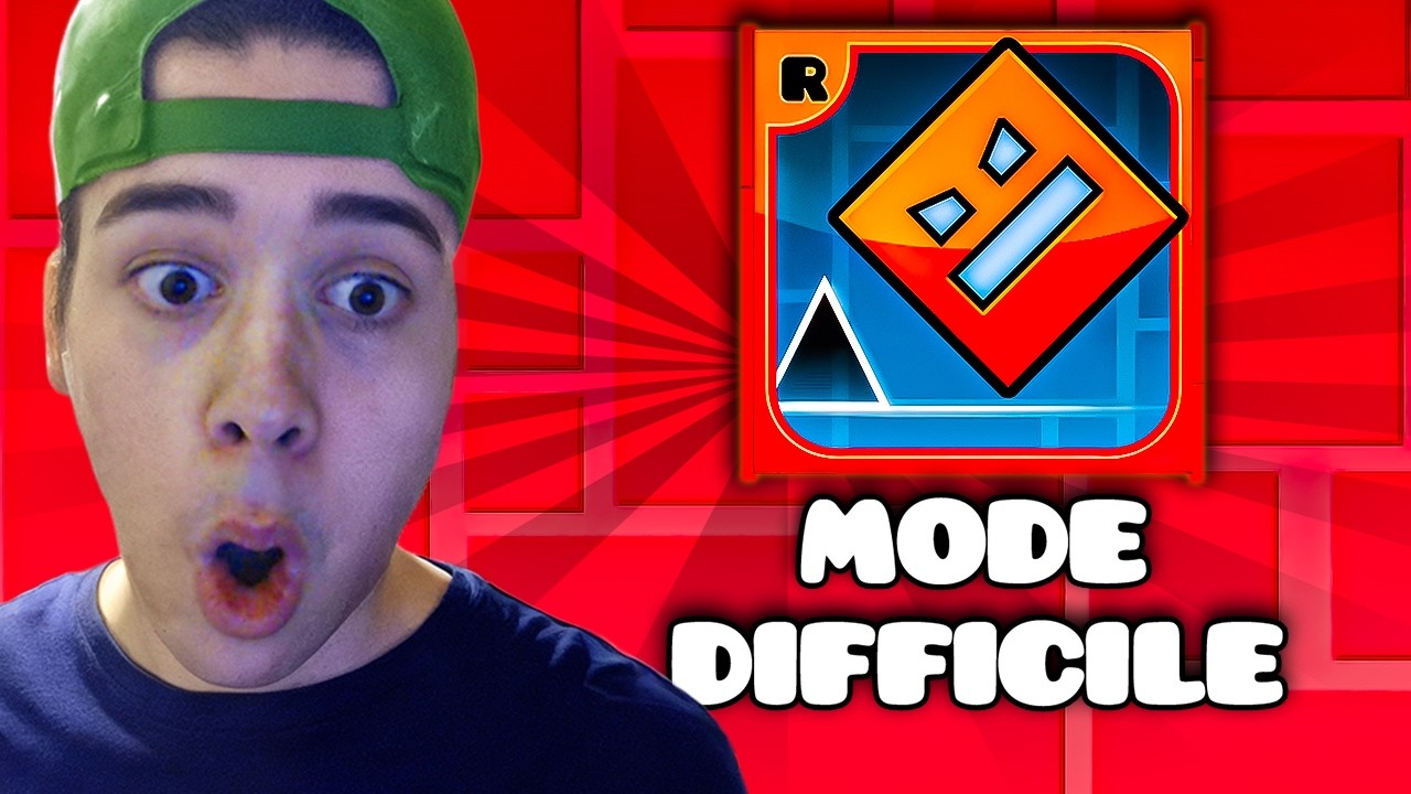 GEOMETRY DASH MAIS EN MODE DIFFICILE !