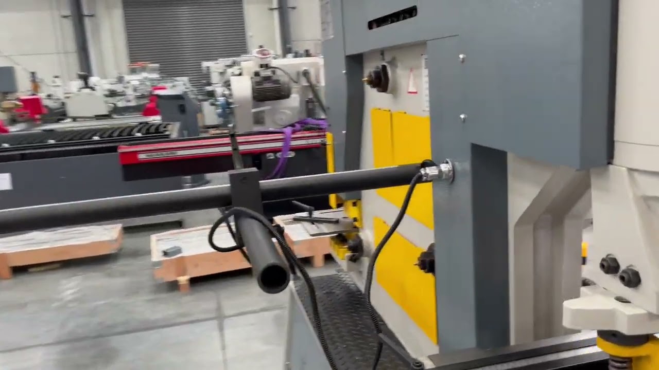 MULTI 60. Punch & Shear. Steelmaster 60Ton Hydraulic Double Cylinder, Punch, Shear. Crop & Notch