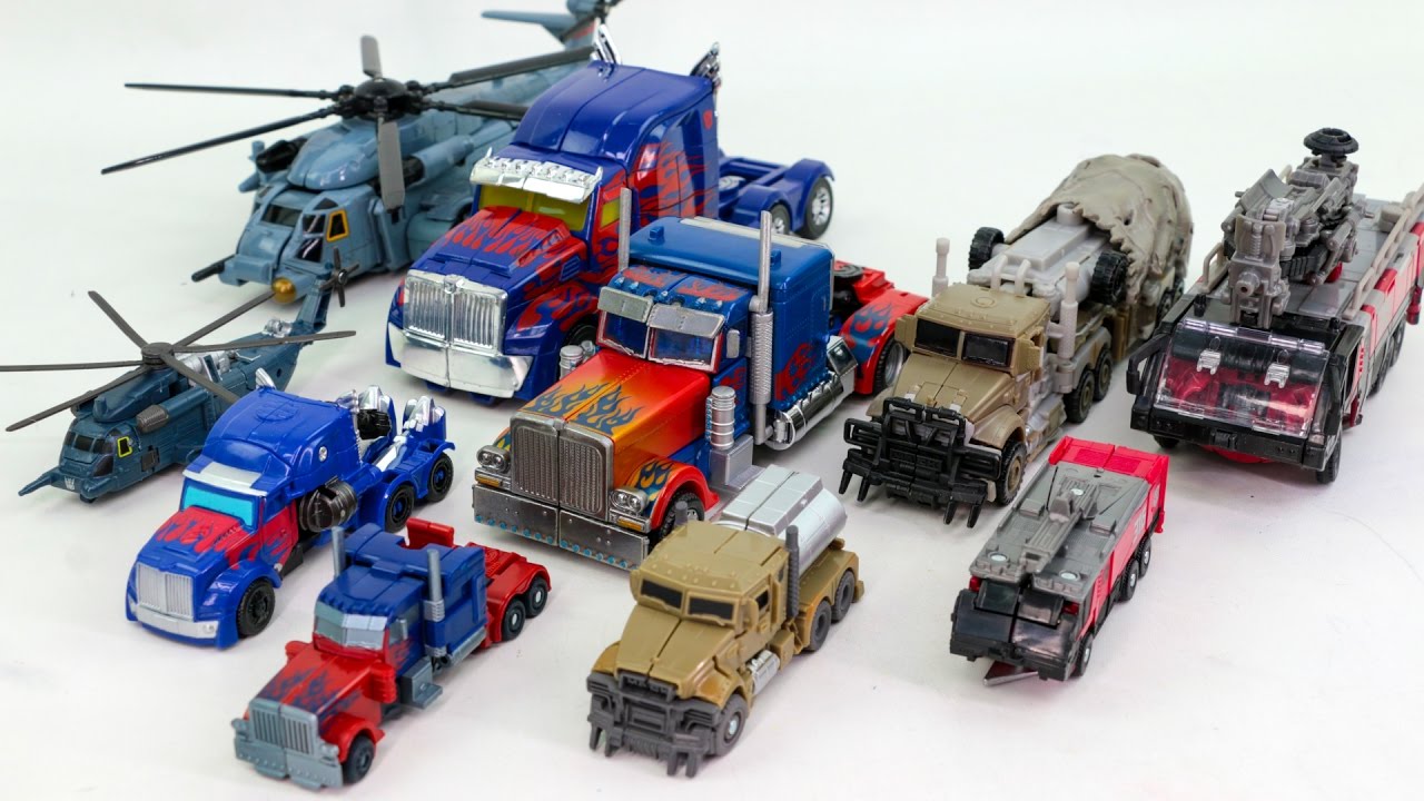 Transformers Commander & Voyager Optimus Prime Megatron Sentinel Prime Blackout Car Robot Toys