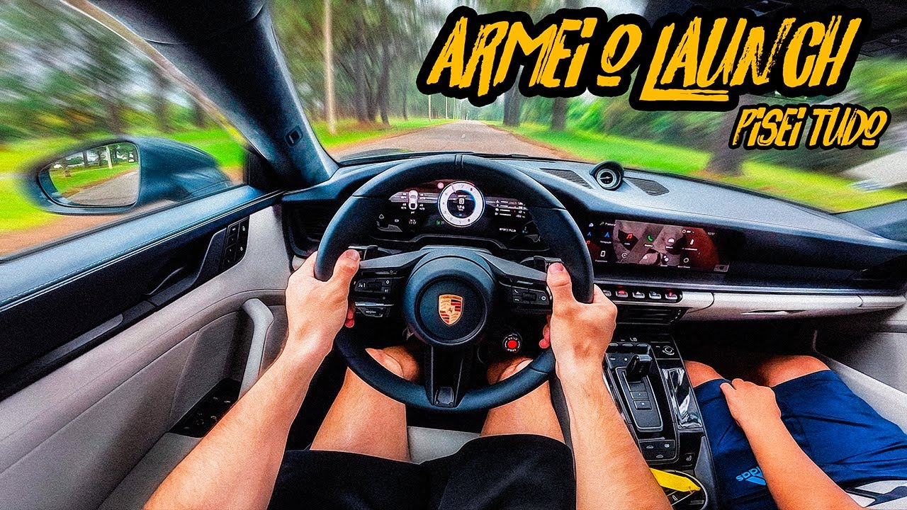 ACELERANDO TUDO O NOVO PORSCHE 911 992.2!! SENSACIONAL
