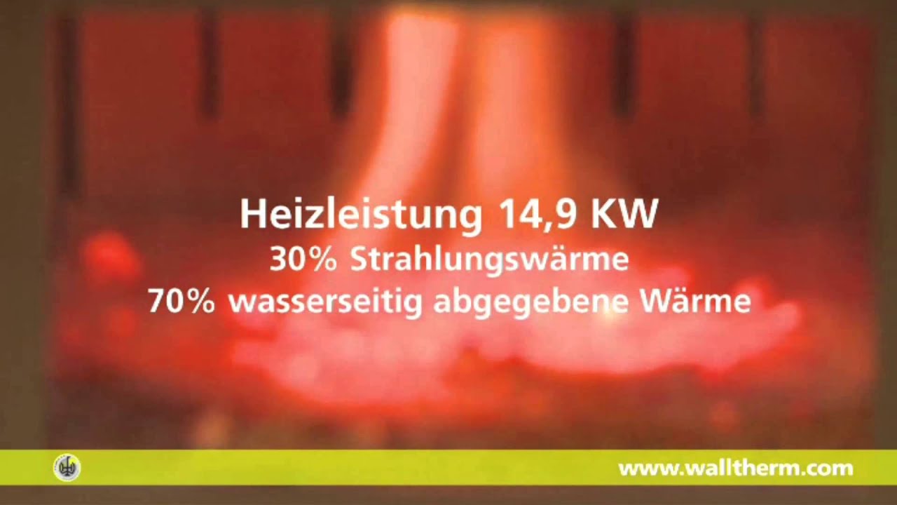 Walltherm&reg;_Der erste wasserf&uuml;hrende Kaminofen mit Holzvergaserbrenntechnik