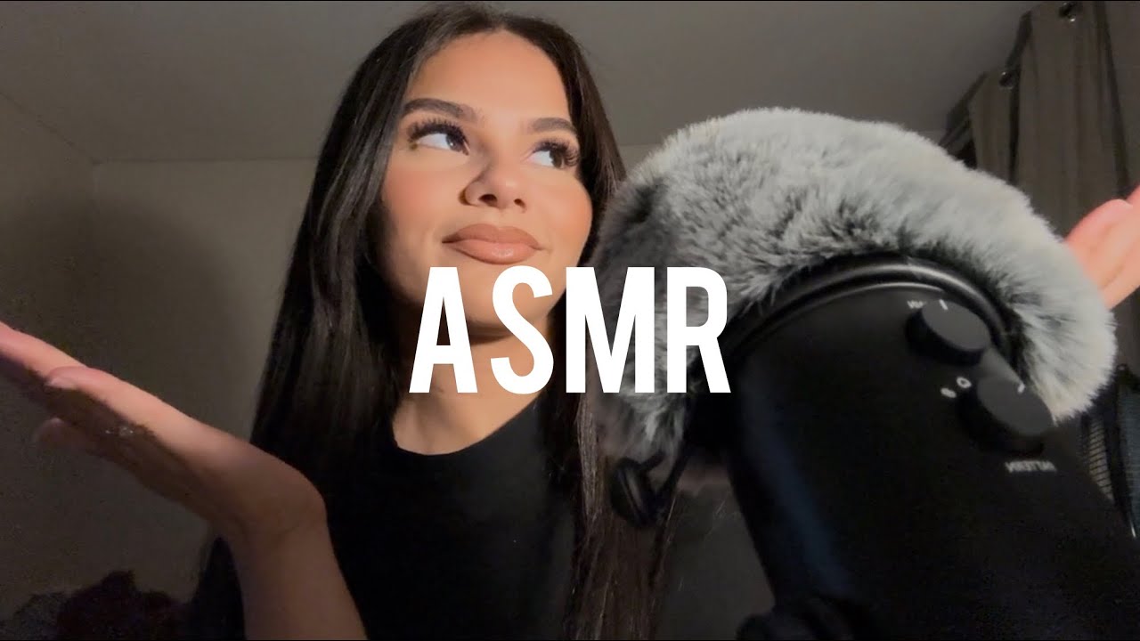 ma première vidéo asmr