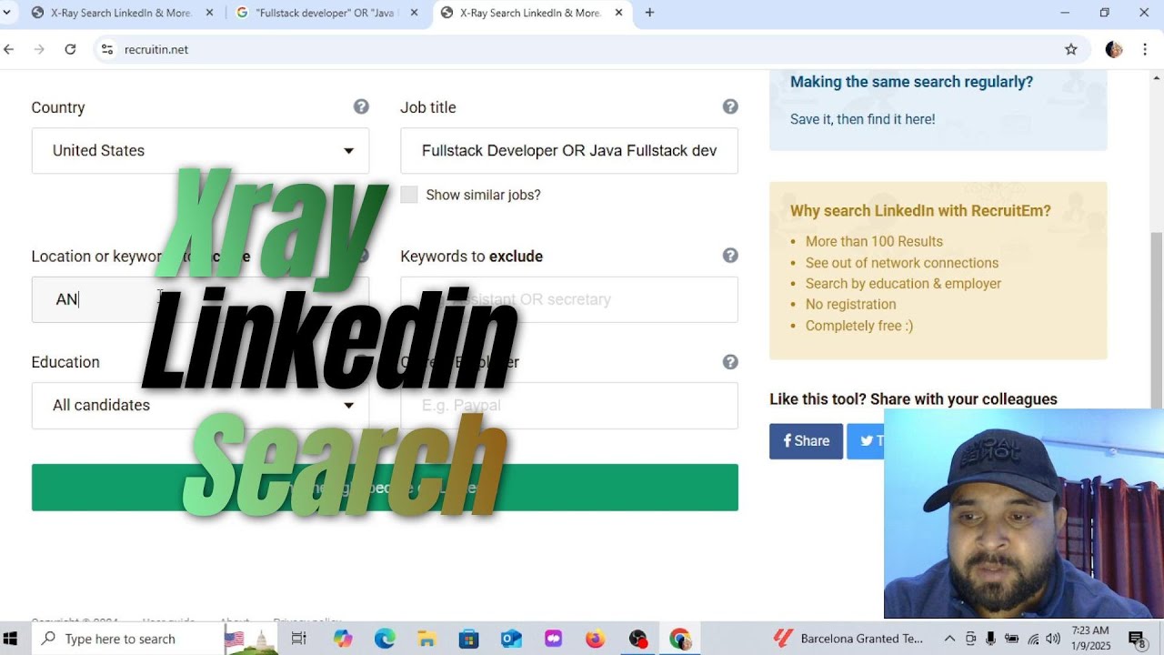 What is X-ray LinkedIn | X ray LinkedIn | X-Ray Search #recruitment #sourcingtips #xray#xraylinkedin