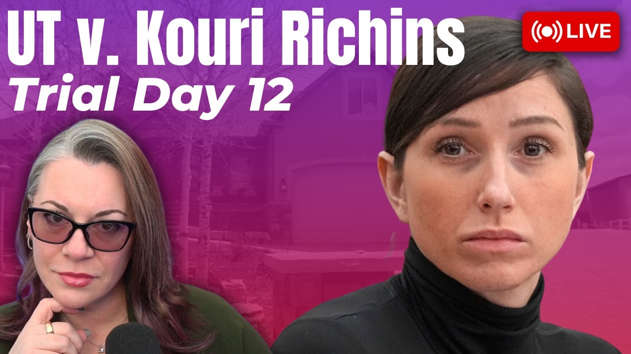 LIVE TRIAL | UT v. Kouri Richins - Trial Day 12 - What is coming in? Walk The Dog?