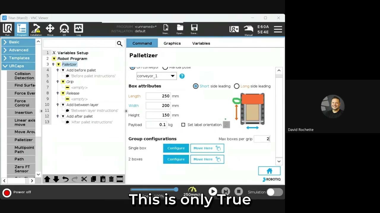 Multi Pick using Robotiq's Smart Infeed