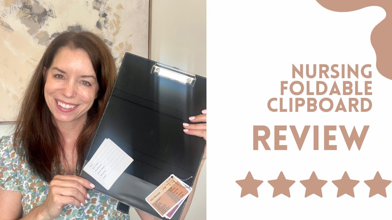 Review of Foldable Clipboard - Great for Nurses and Others!