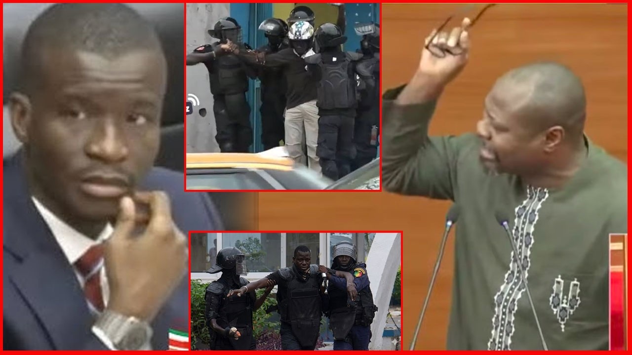 La réaction très musclée de Guy Marius Sagna devant le ministre Me Bamba Cissé 