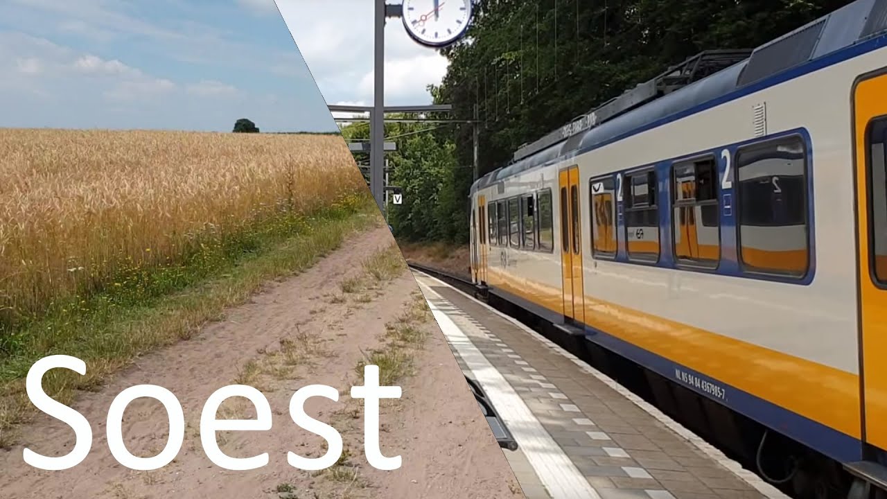 Het weiland naast station Soest #irrelevantestations