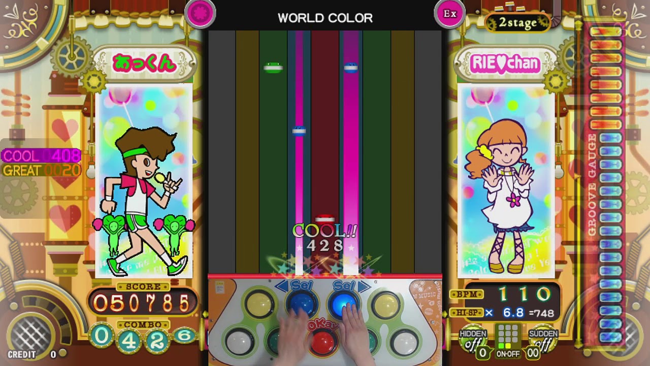 [POP'N MUSIC] ビタミンポップ - WORLD COLOR (EX)