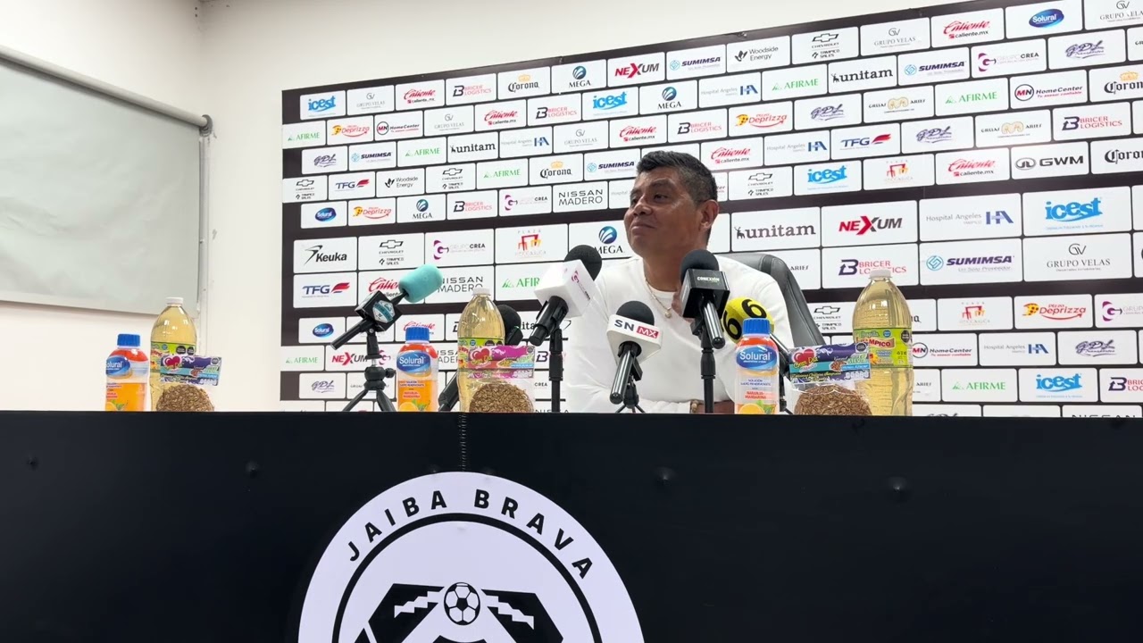 Rueda de Prensa completa con el DT Marco Antonio Chima Ruiz
