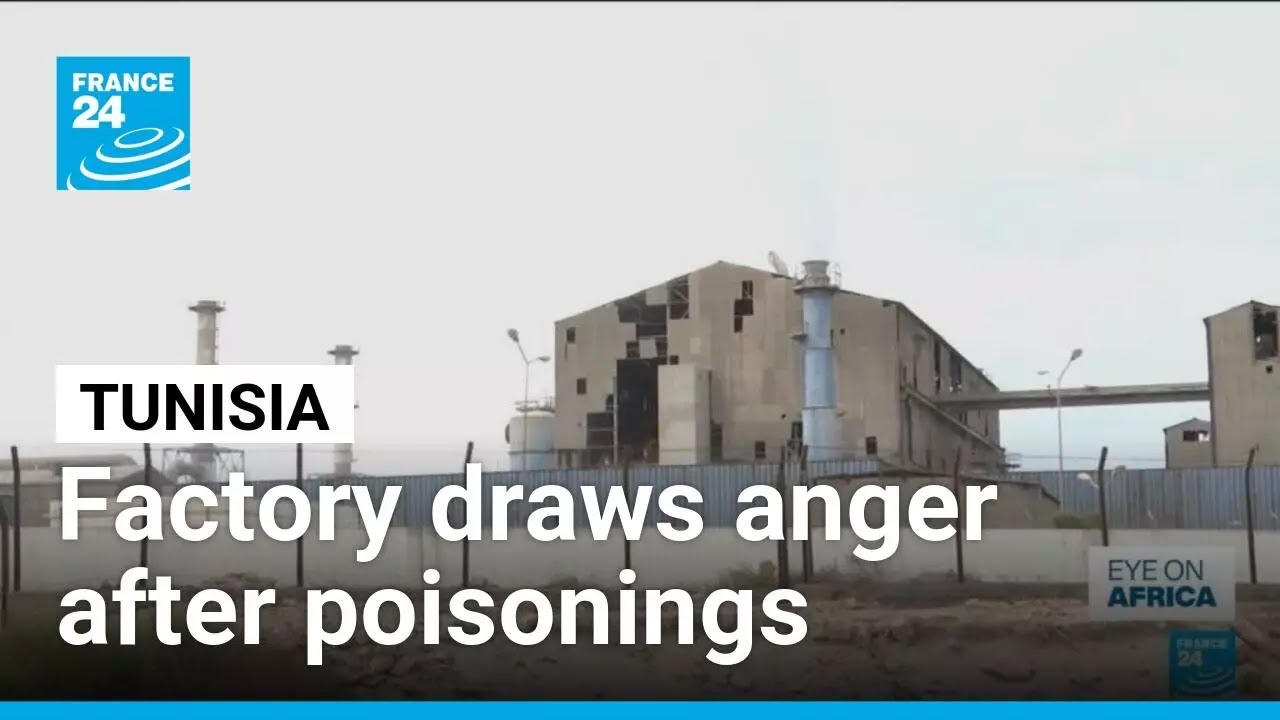Tunisian activists urge closure of factory units after poisonings &bull; FRANCE 24 English