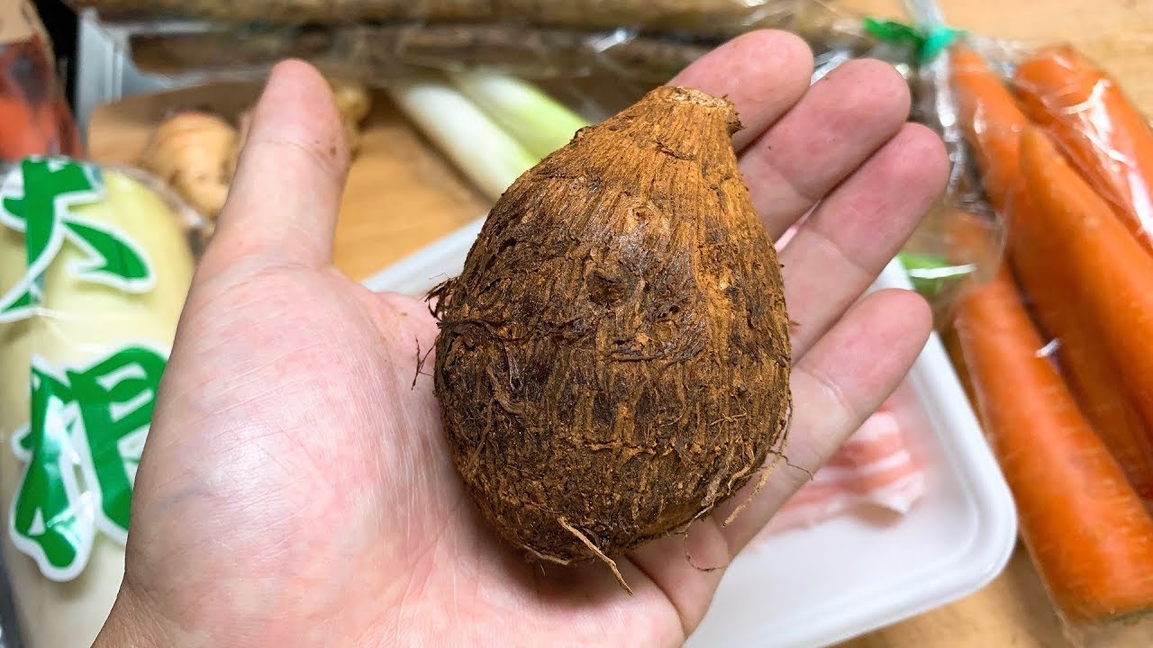 【技】里芋からモチを錬成すると美味いよ！