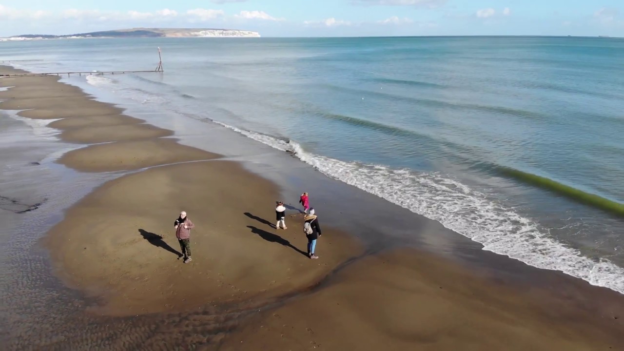 Newchurch and Shanklin Beach, Isle of Wight - Mavic Air