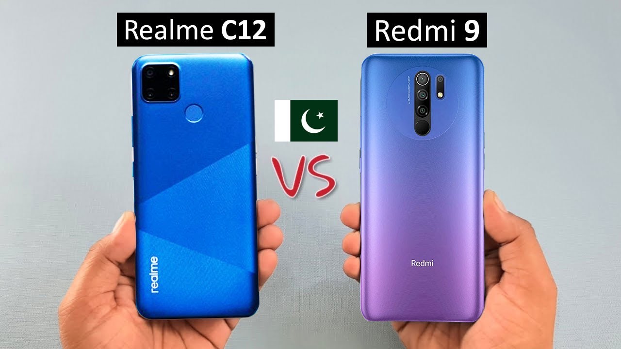 Realme C12 vs Redmi 9 Full Comparison and Price in Pakistan ⚡⚡