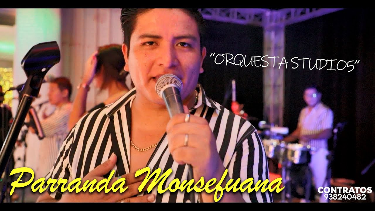 PARRANDA MONSEFUANA (D.R.) ORQUESTA STUDIO5 VIDEO OFICIAL EN VIVO 2023