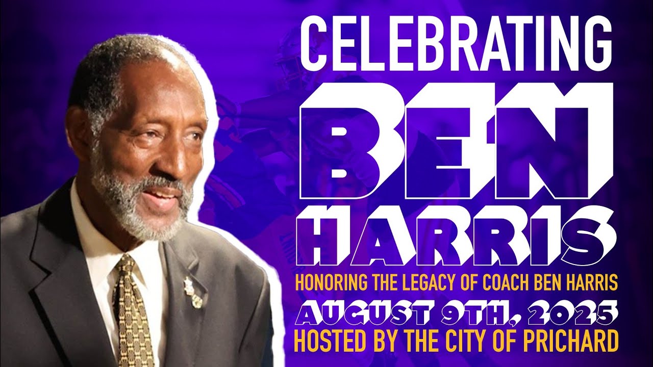 💜🏈 Ben Harris Day : Celebrate the legacy of Coach Ben Harris #cityofprichard #benharris