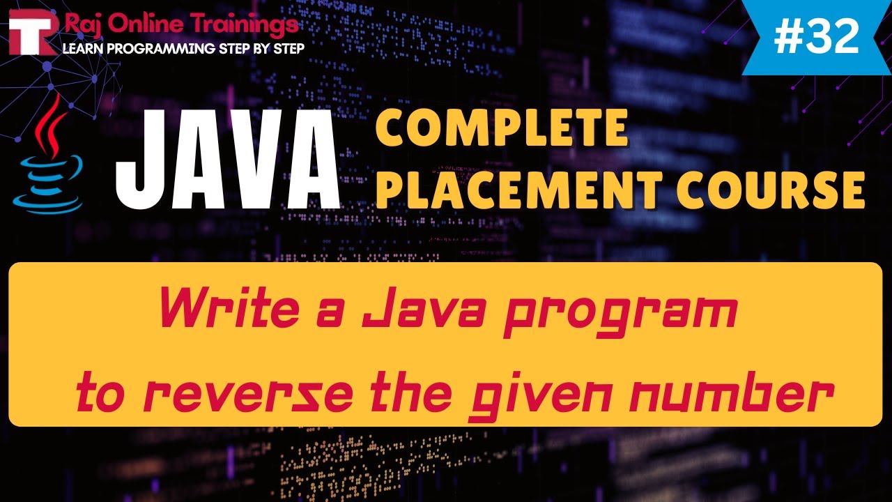 Переверните заданное число в Java | Полный курс подготовки к трудоустройству на Java