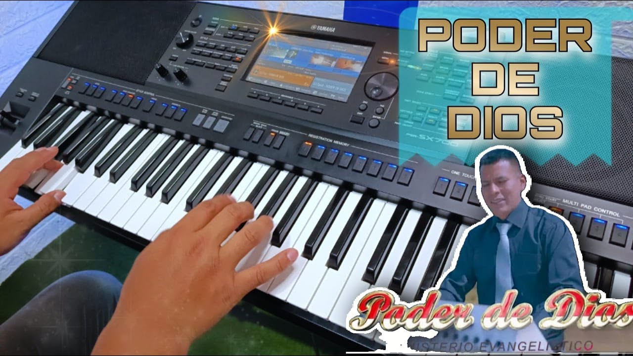 Ritmo - PODER DE DIOS Folk Rock 2025 - YAMAHA SX700, SX900 - ElíasSoto