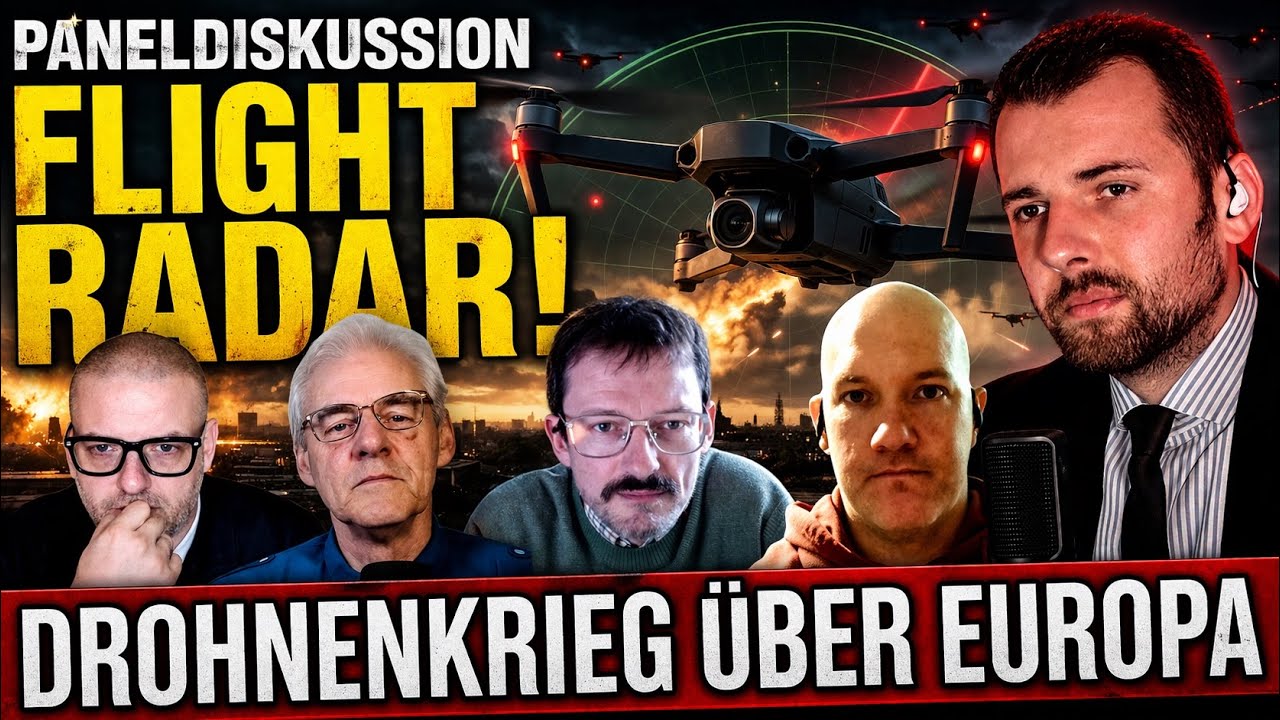 DROHNENKRIEG &Uuml;BER EUROPA! bereitet sich die Deutschland auf den ERNSTFALL vor? | JWR Paneldiskussion