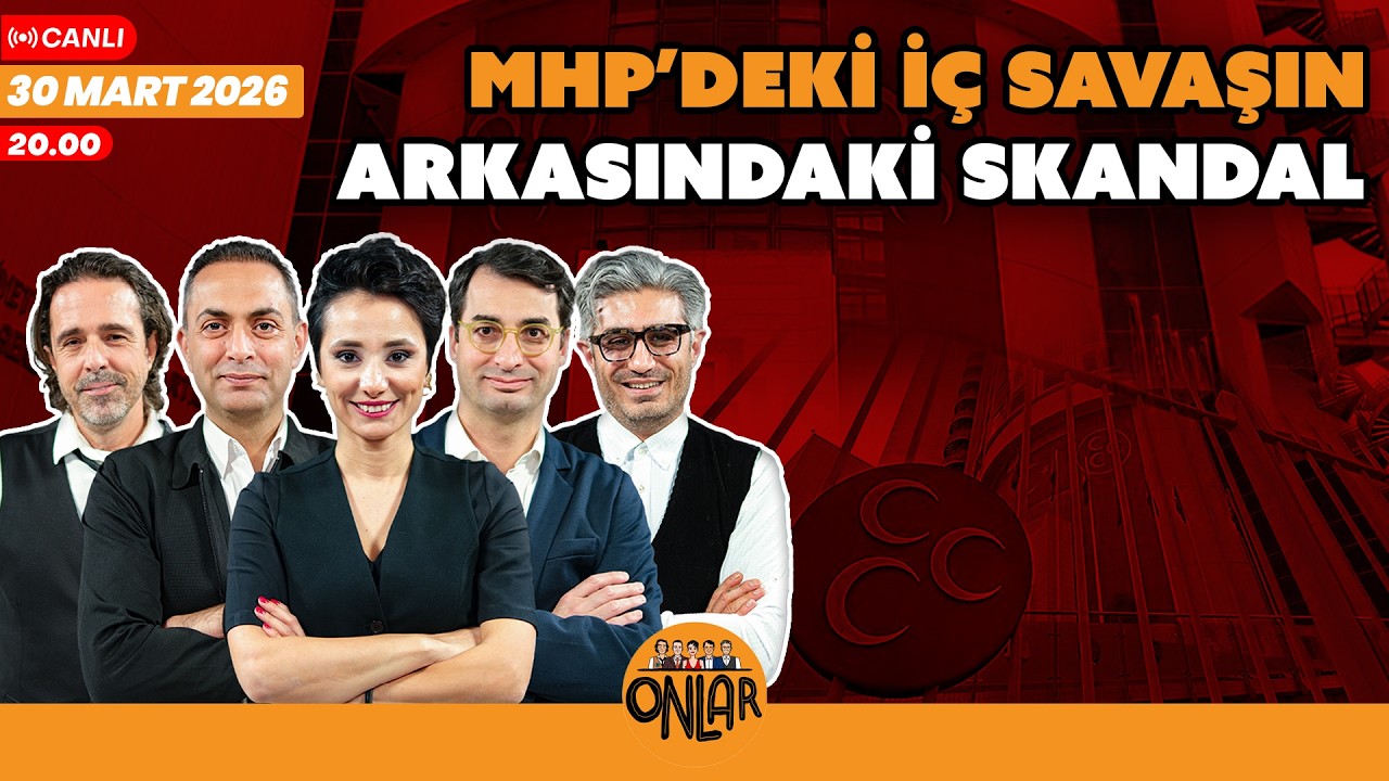 MHP'deki i&ccedil; savaşın arkasındaki skandal  | Canlı Yayın | 30 Mart Pazartesi 20:00