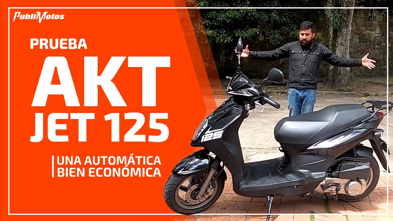 😎 Prueba AKT Jet 125 🚦 Nos encontramos una automática bien económica 🤑