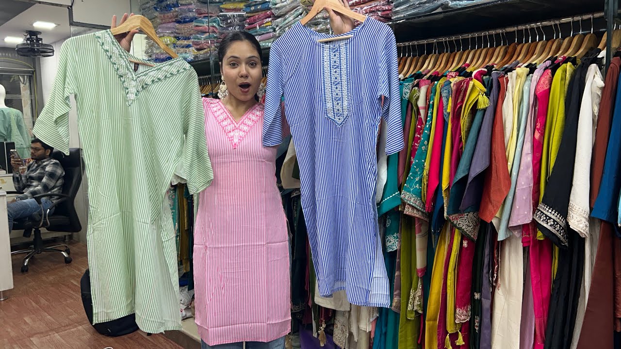 Trendy Collection With Manufacturing rates,Surat Kurti wholsale market #suratkurtiwholesale 