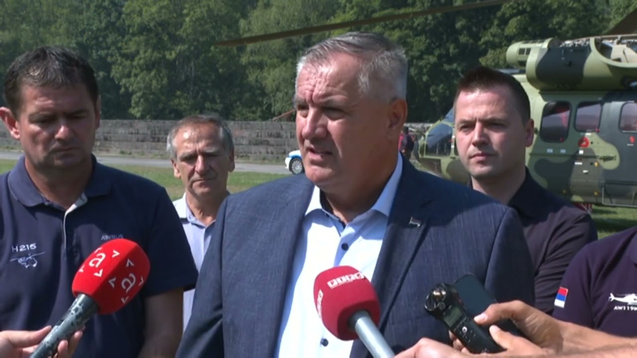 Višković: Zahvaljujući helikopterima Srbije i Srpske ugašen požar na Tjentištu