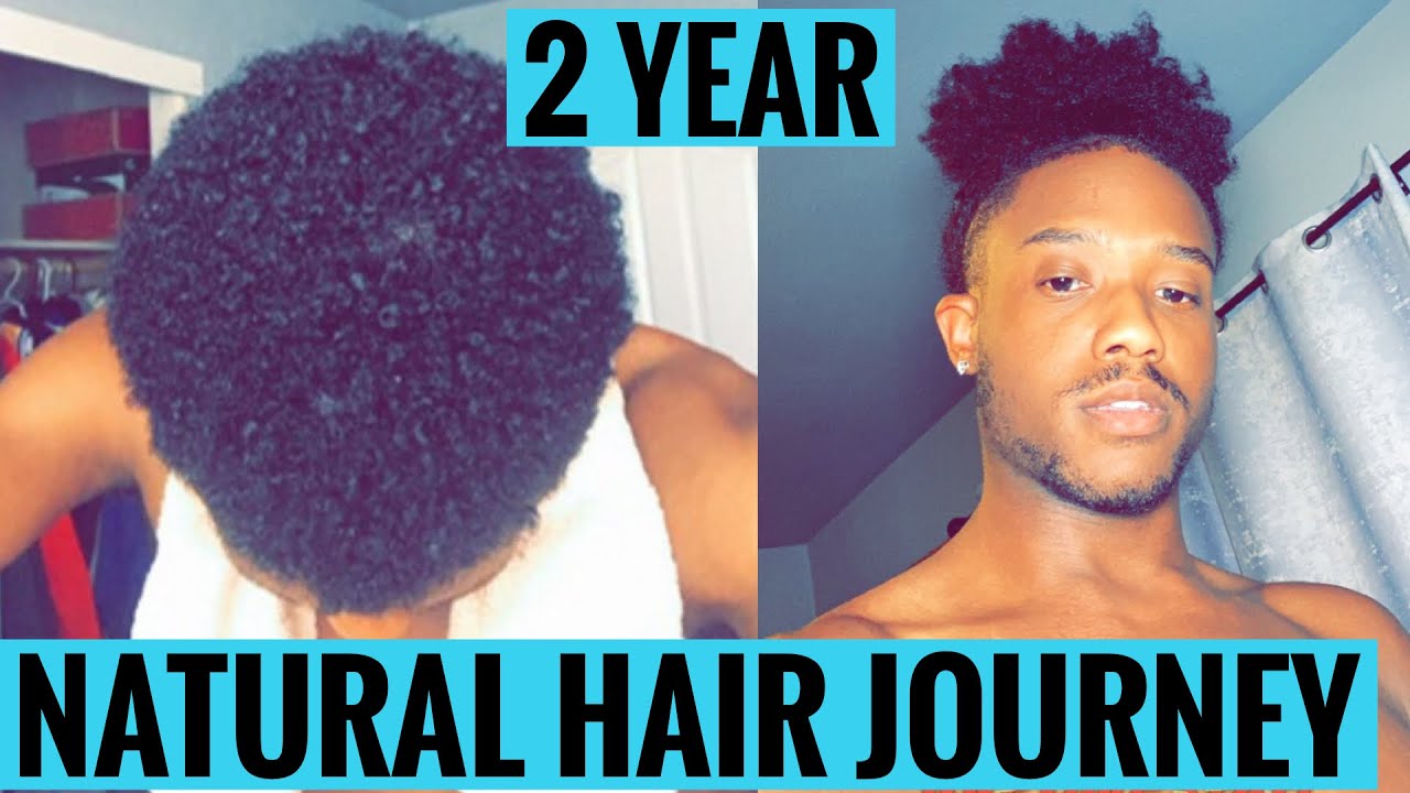 2 Year Natural Hair Journey | Black Men | Videos & Pictures Included