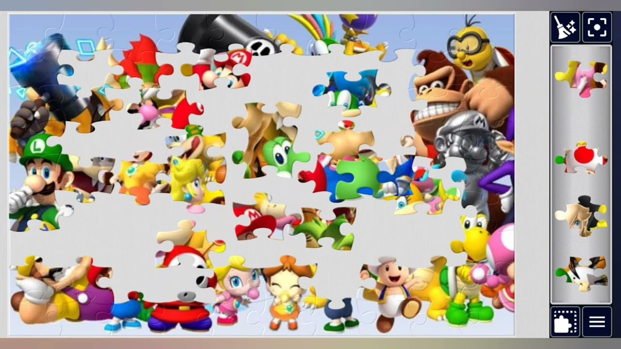 Super Mario Characters Extravaganza! 🍄✨  Jigsawpuzzle 🧩✨