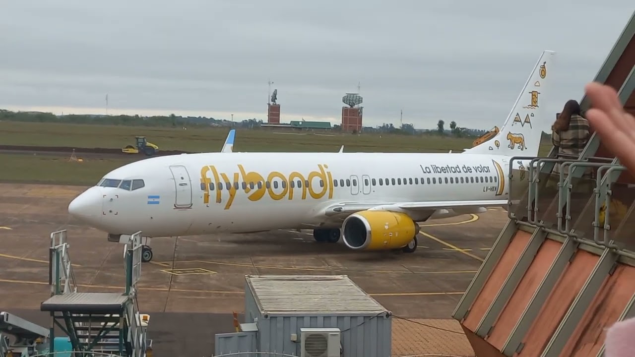 escendio los motores LV-HKN de flybondi