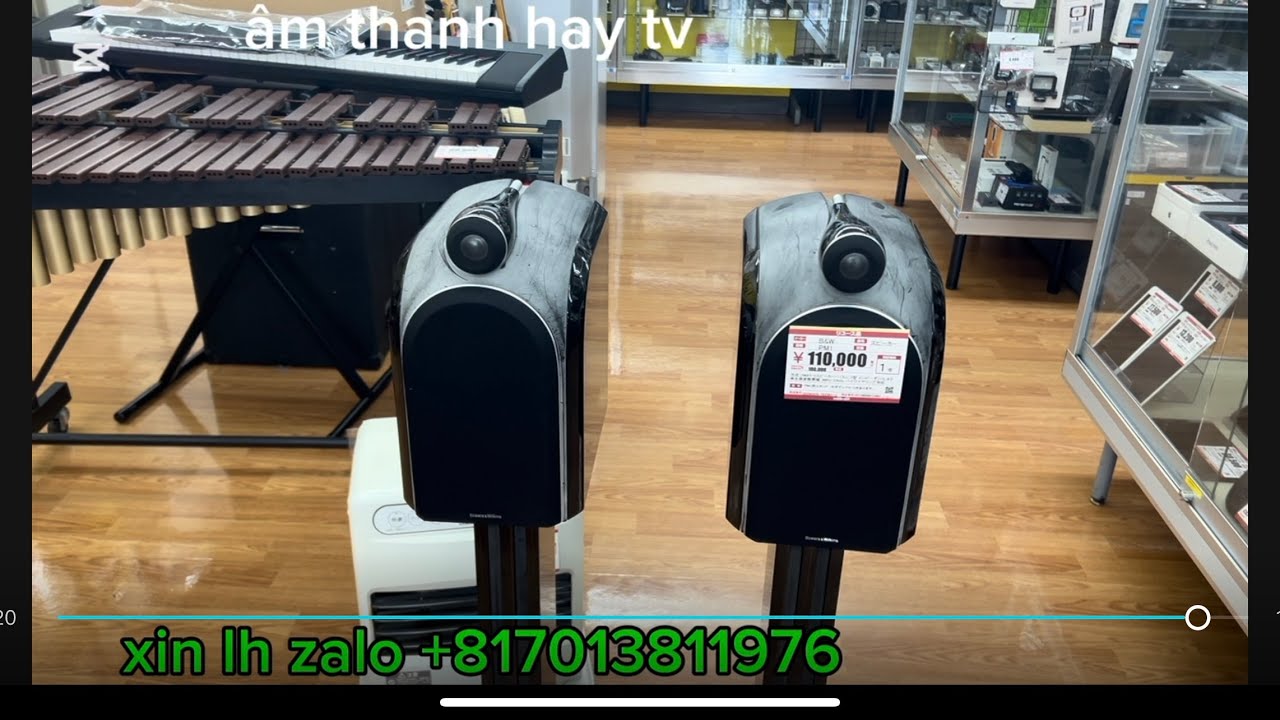 ngày 1 tháng 1, 2026 loa B&w  siêu thị tiệm đồ cũ nhật bản 
