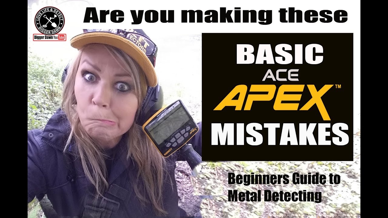 Are you making these Basic Garrett APEX MISTAKES? I Metal Detecting Tips