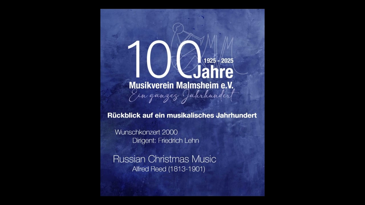 Russian Christmas Music (Alfred Reed) | MV Malmsheim - Wunschkonzert 2000