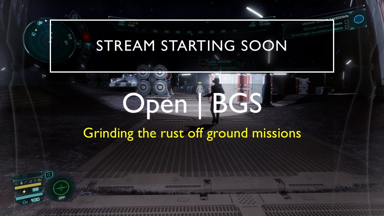 Grinding the rust off ground missions | Elite Dangerous | Open
