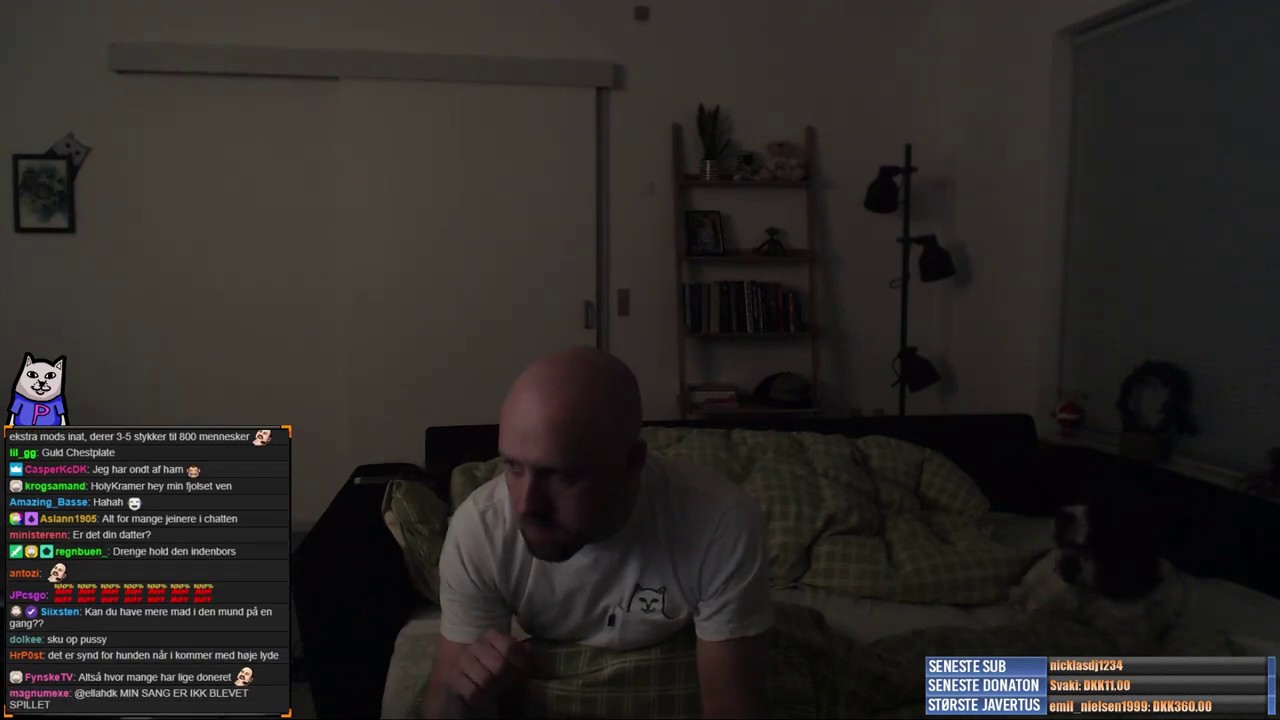 EllahDK skal du ikke have noget at spise (fra hans sovestream)