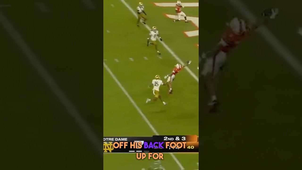 CJ Daniels Crazy One Hand TD Catch Sheesh🔥#shorts #collegefootball #sports