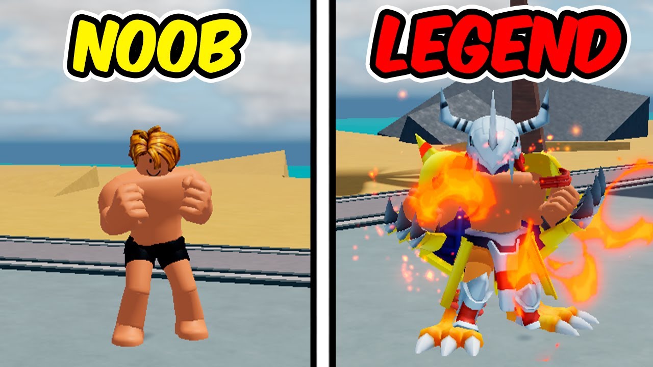 I Bought The MOST OP GEAR as a NOOB in Roblox Train to Fight!