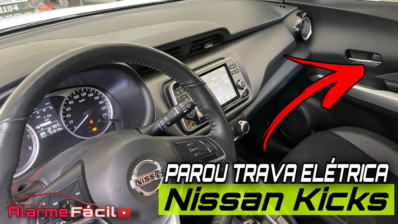 Nissan Kicks Parou a Trava Elétrica ✅ Veja Como Resolver