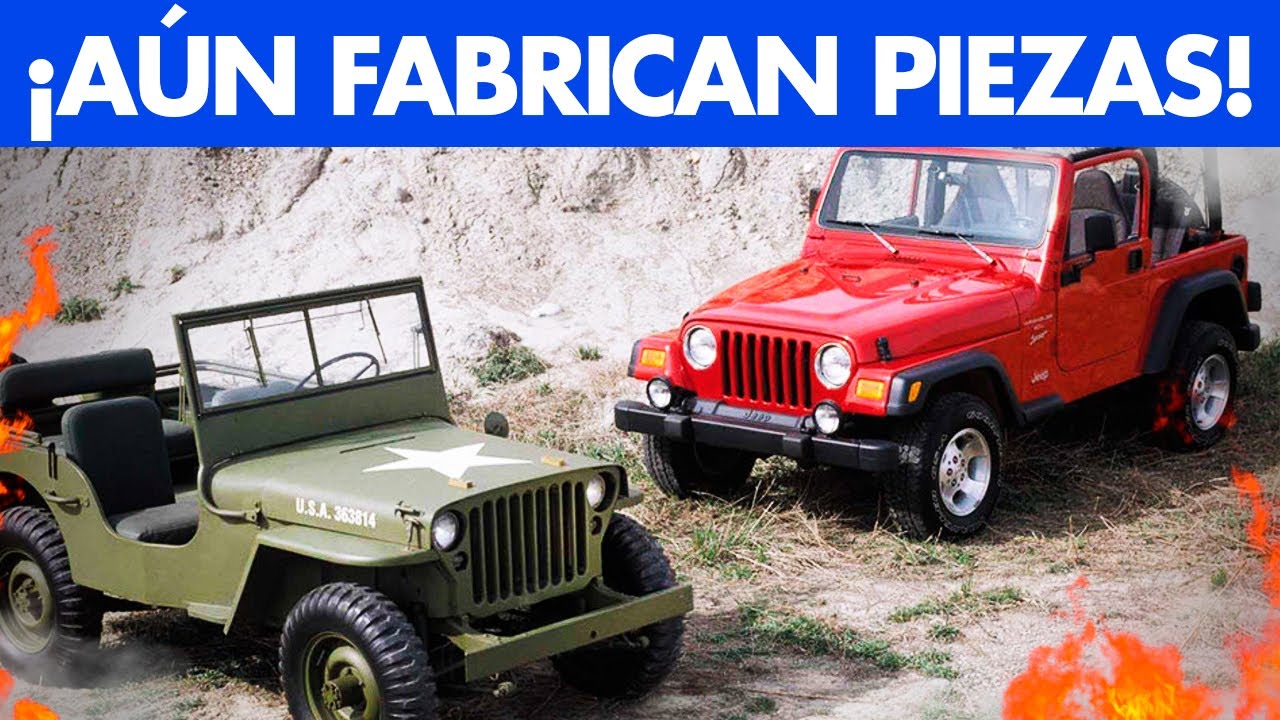 Jeep Willys! sabias que aun se fabrican piezas de este mítico todoterreno Americano? Descúbrelo!!