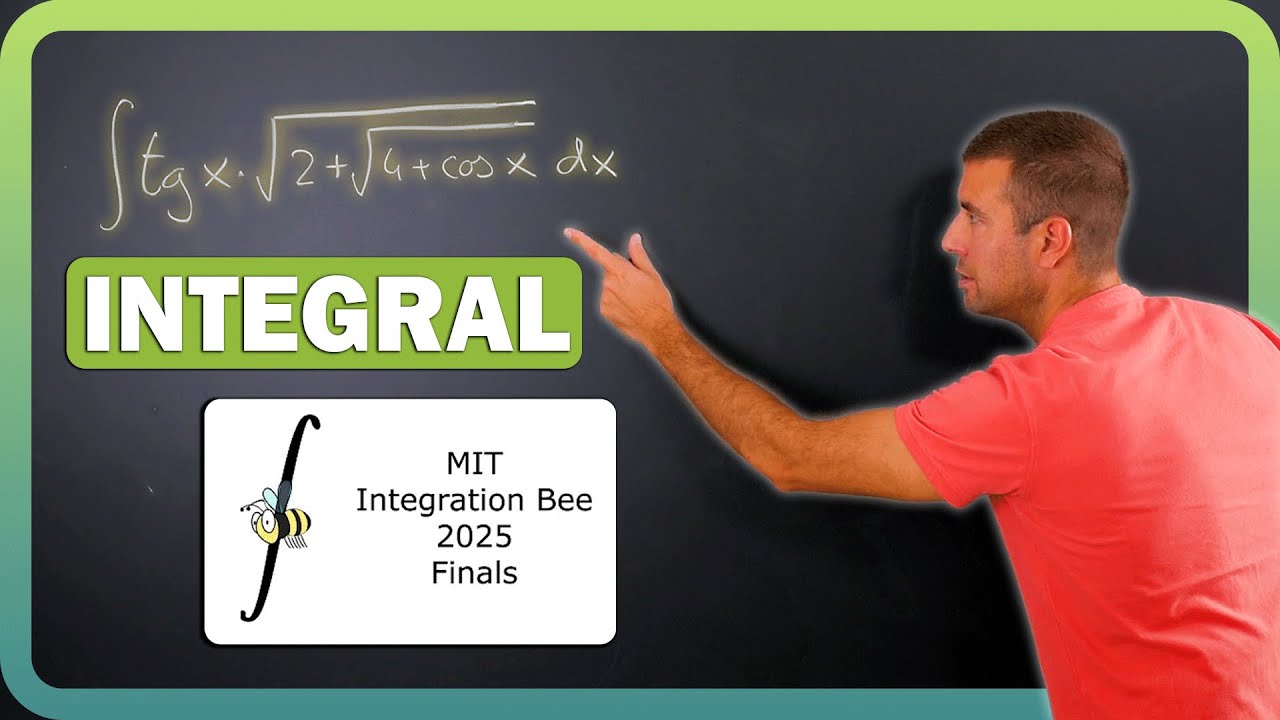 💡 ¡¡ Así es una INTEGRAL de la FINAL del MIT INTEGRATION BEE 2025 !!