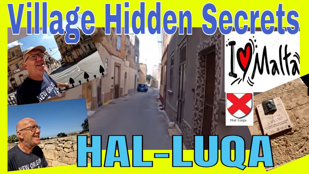 The Village That Shaped  Malta's History. Eating a takeaway, Part 1 ĦAL-LUQA , MALTA